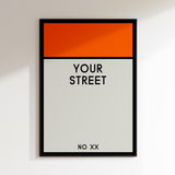 Personalized Monopoly-Style Property Card