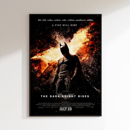 Batman The Dark Knight Rises - Movie Poster