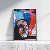 BMW M Sport Vintage Poster