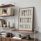Antique Key Collection