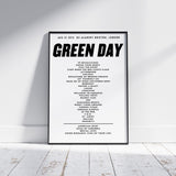 Green Day Setlist – 21. August 2013, O2 Academy Brixton, London
