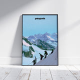 Patagonia Ski Poster 3