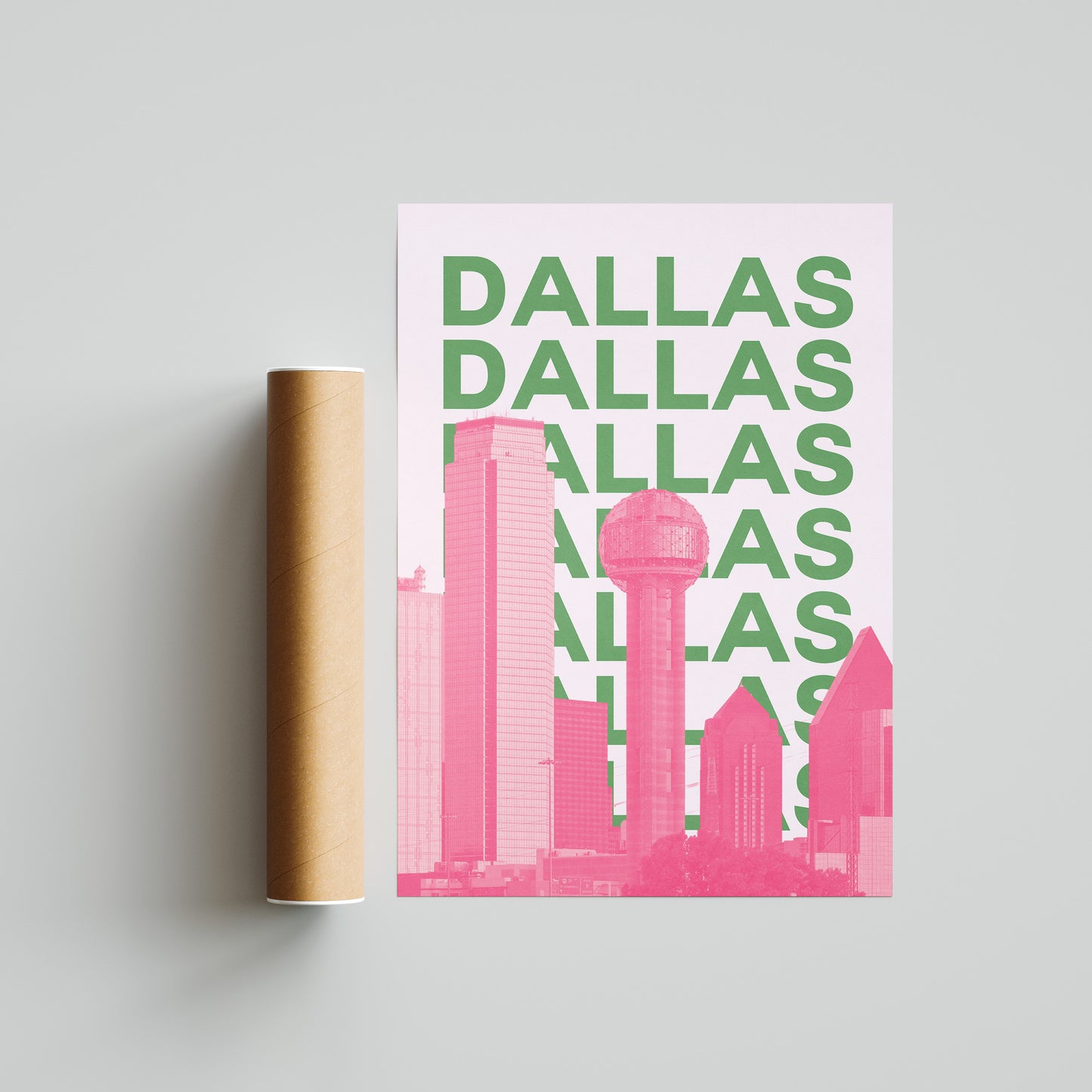 Dallas Skyline Green