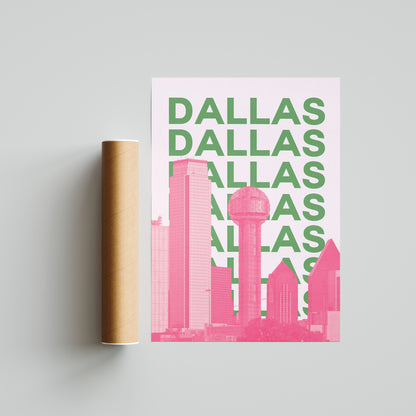 Dallas Skyline Green