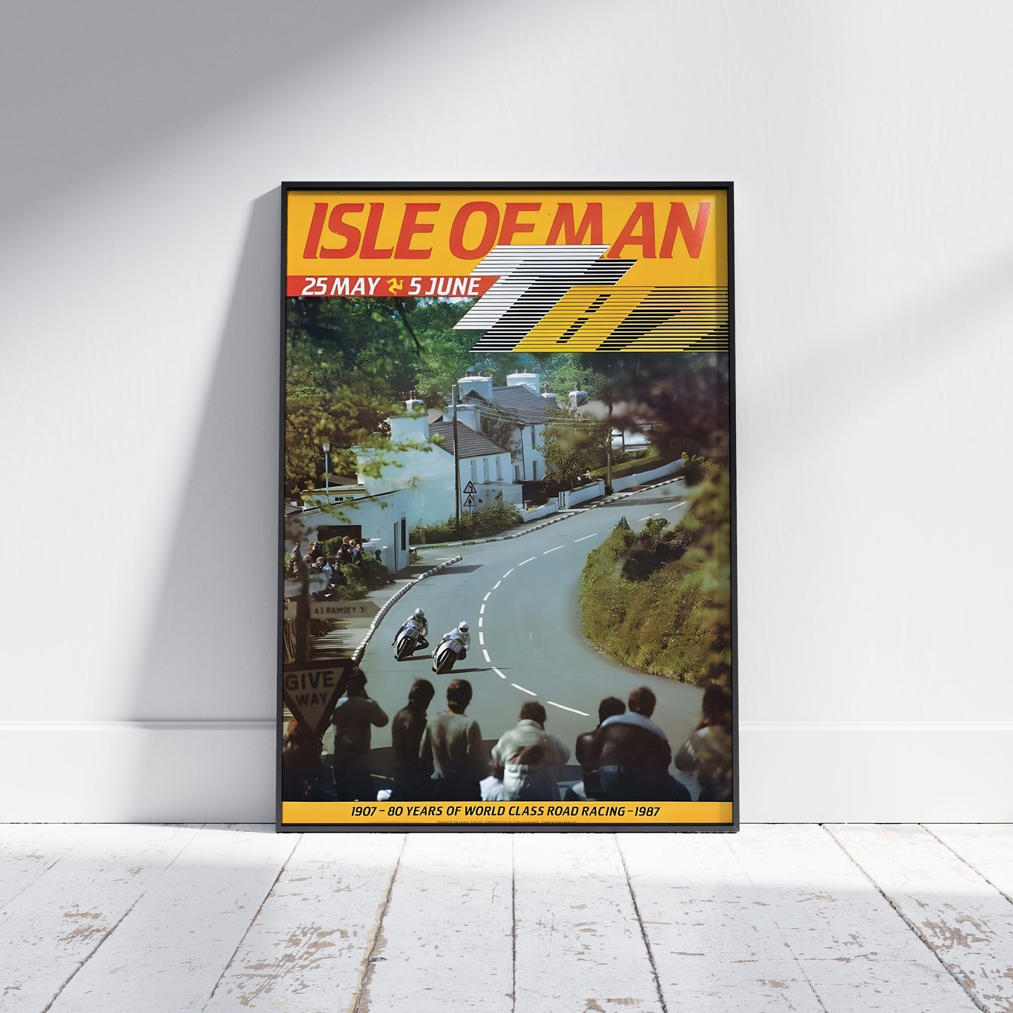 Isle of Man TT Vintage Poster