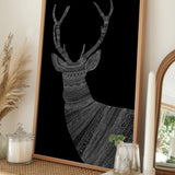 Majestic Patterned Stag