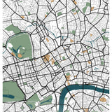 Personalised City Map Print – Custom Location & Coordinates Poster