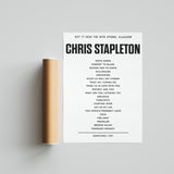 Chris Stapleton - October 17th 2024 at The OVO Hydro, Glasgow, Scotland