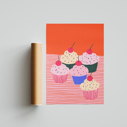 Cupcake Print