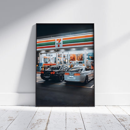 Supra X Skyline 7 Eleven Poster