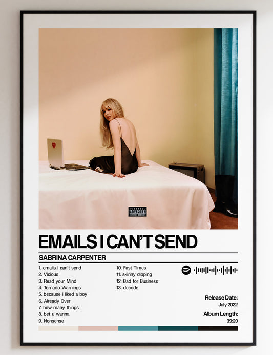 Sabrina Carpenter – Les e-mails que je ne peux pas envoyer