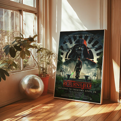 Star Wars Return of The Jedi - 40th Anniversary Poster