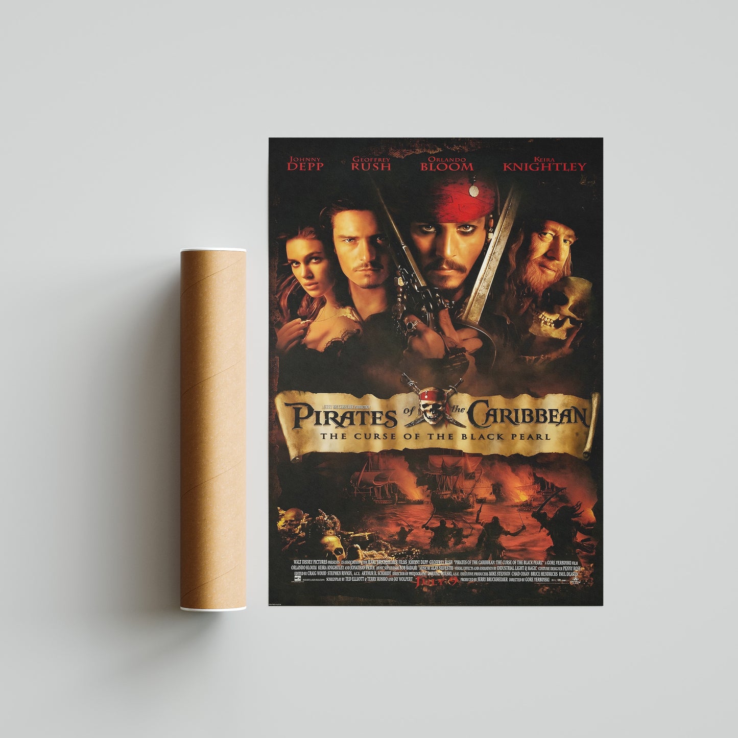 Pirates of the Caribbean - Movie Poster