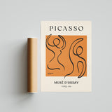 Picasso - Musee D'Orsay Line Drawing