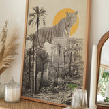 Majestic Tiger Ancient Ruins