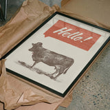 Hello Dapper Cow