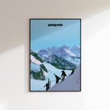 Patagonia Ski Poster 3