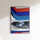 BMW M Sport Vintage Poster 2