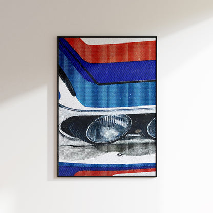 BMW M Sport Vintage Poster 2