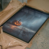 Glowing Jack-O-Lantern