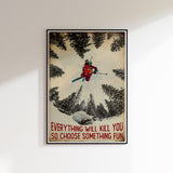 Ski Poster Vintage 2