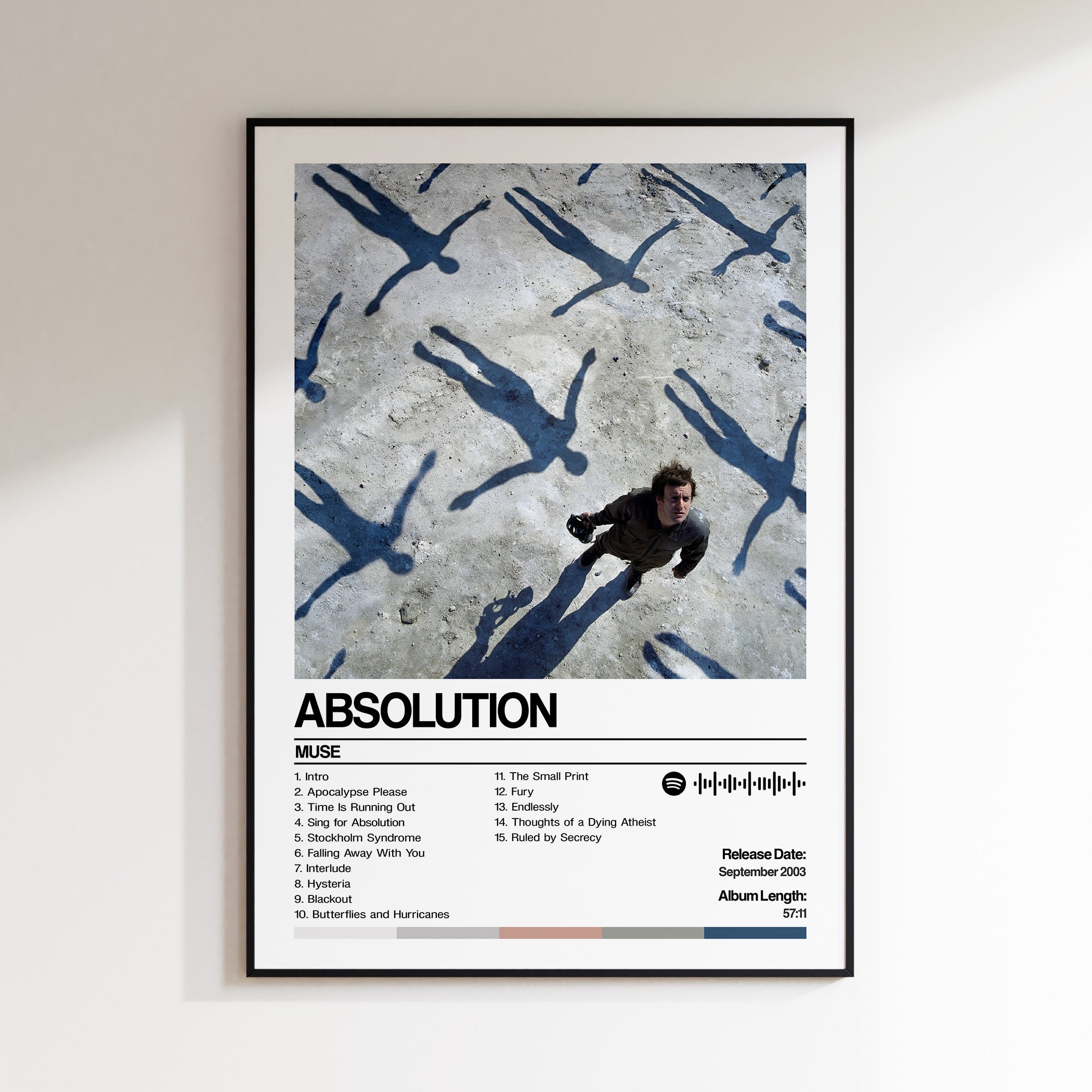 Muse - Absolution | Custom Album Artwork Print | Unique Poster Wall Art ...