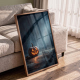 Glowing Jack-O-Lantern
