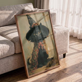 Witch Cat and Candle
