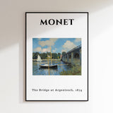 Monet - The Bridge at Argenteuil 1874