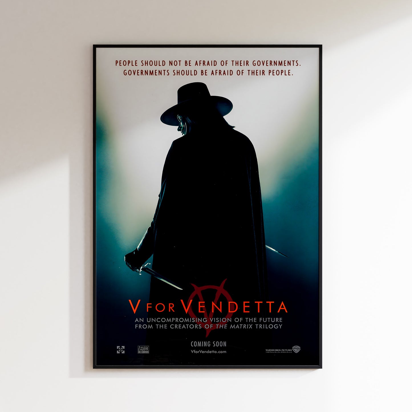 V For Vendetta - Movie Poster