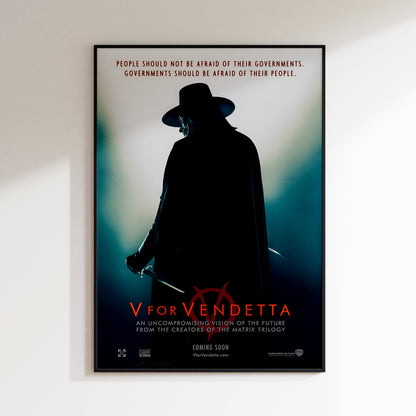 V For Vendetta - Movie Poster