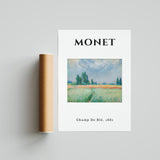 Monet - Champ de Blé 1881