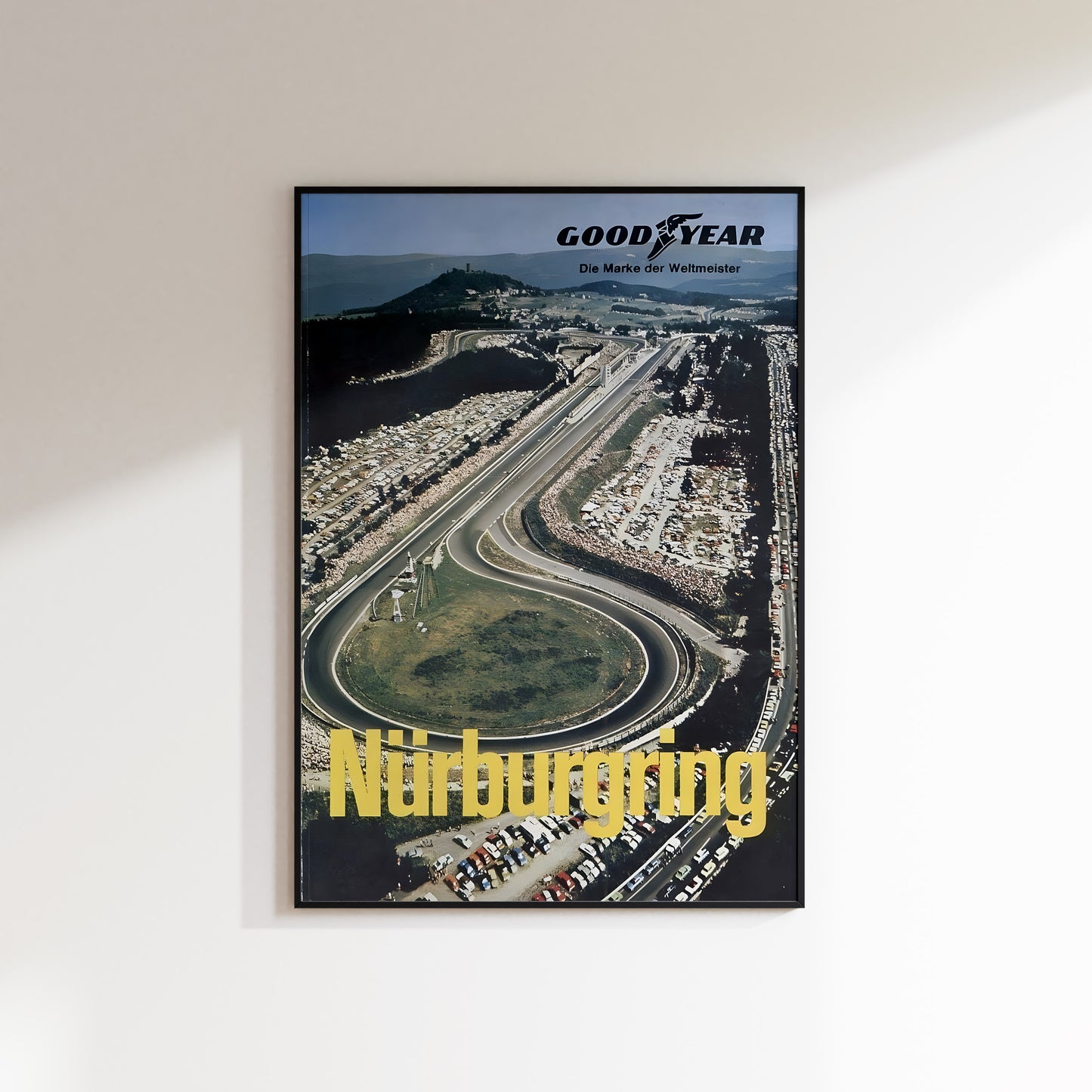 Nurburgring / Good Year Vintage Poster