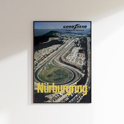 Nurburgring / Good Year Vintage Poster