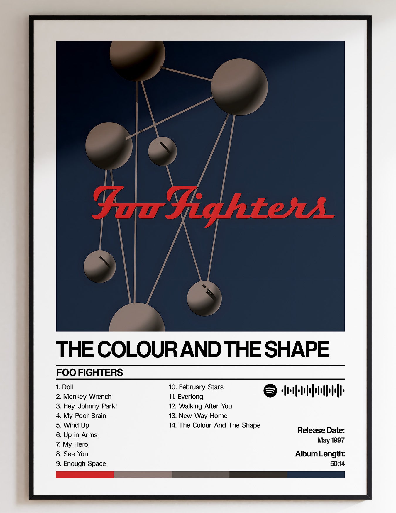 Foo Fighters – La couleur et la forme