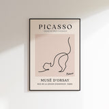 Picasso - Cat Animal Drawing