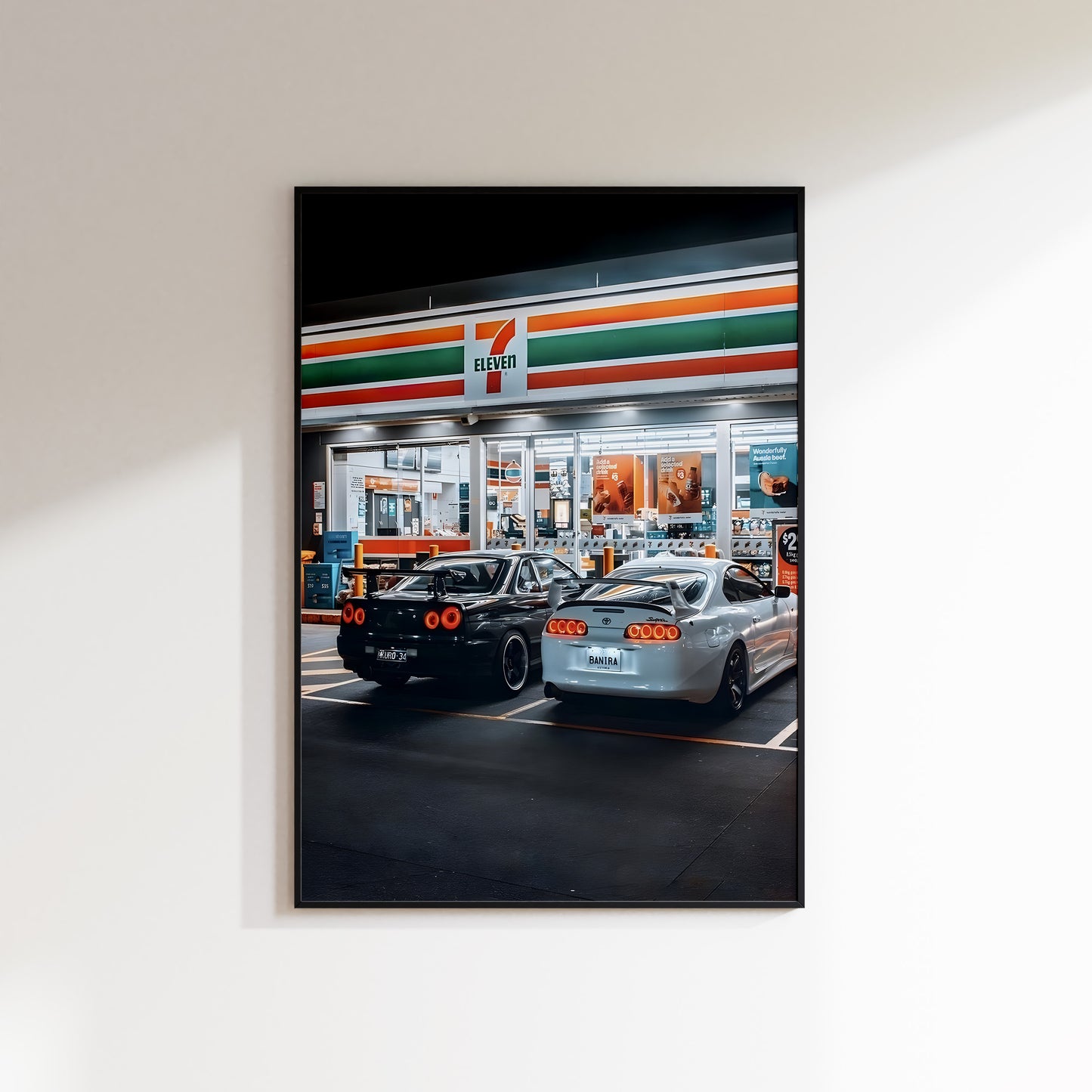 Supra X Skyline 7 Eleven Poster