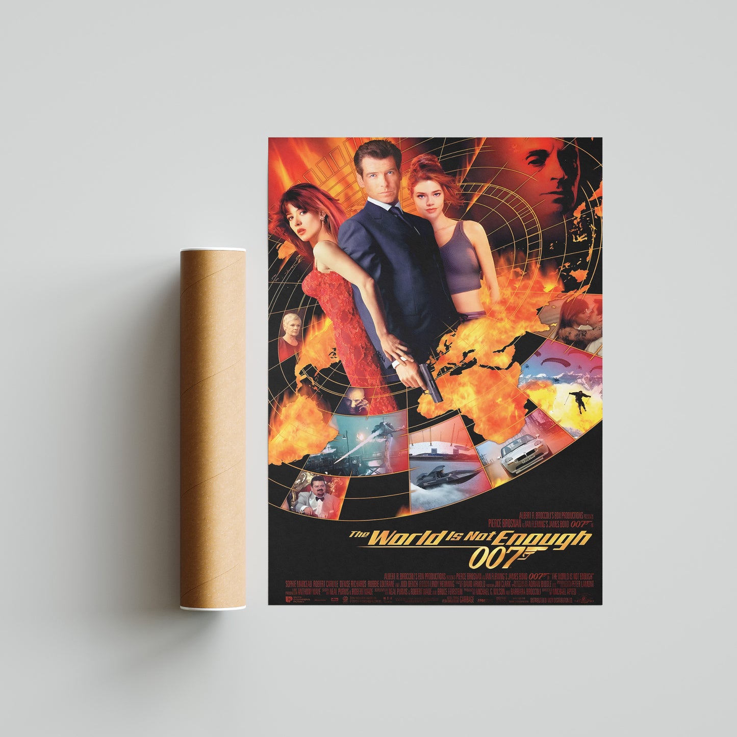 The World Is Not Enough - James Bond Poster