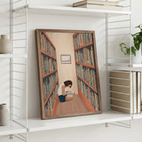Cozy Library Reading