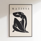 Henri Matisse - Schwarzer Akt II (1952)