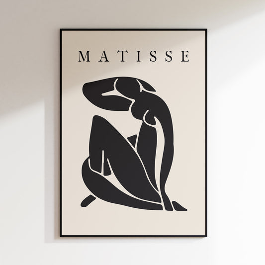 Henri Matisse - Black Nude II (1952)