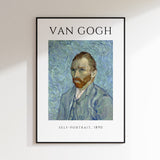 Self Portrait 1890 - Van Gogh
