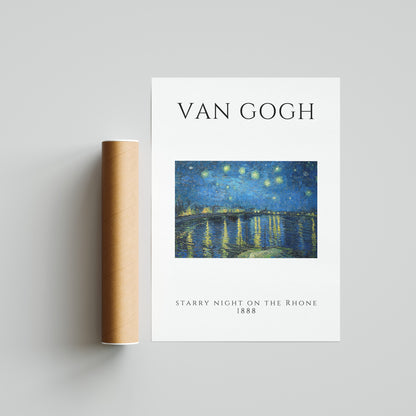 Starry Night on the Rhone - Van Gogh