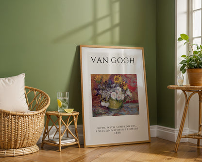 Bowl with Sunflowers - Van Gogh