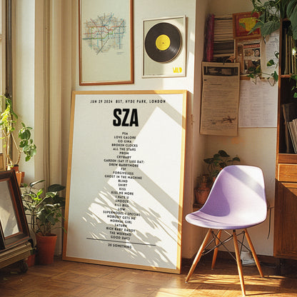 SZA Setlist - June 29th 2024, BST, Hyde Park, London