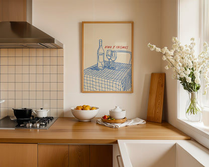 Wine and Glasses, Vino T Chusmes