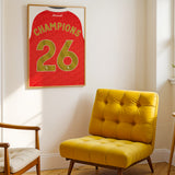Arsenal Premier League Champions 26 - Home Kit