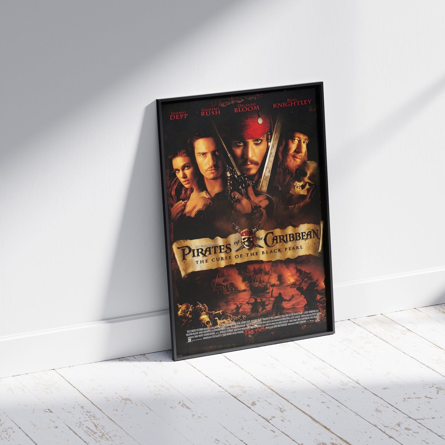 Pirates of the Caribbean - Movie Poster