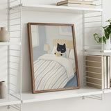 Cozy Cat Reading Book