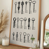 Antique Key Collection